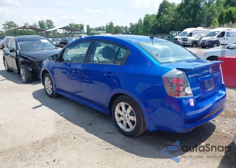 2010 Nissan Sentra 2.0Sr z USA, uszkodzony, nr VIN 3N1AB6AP6AL666929